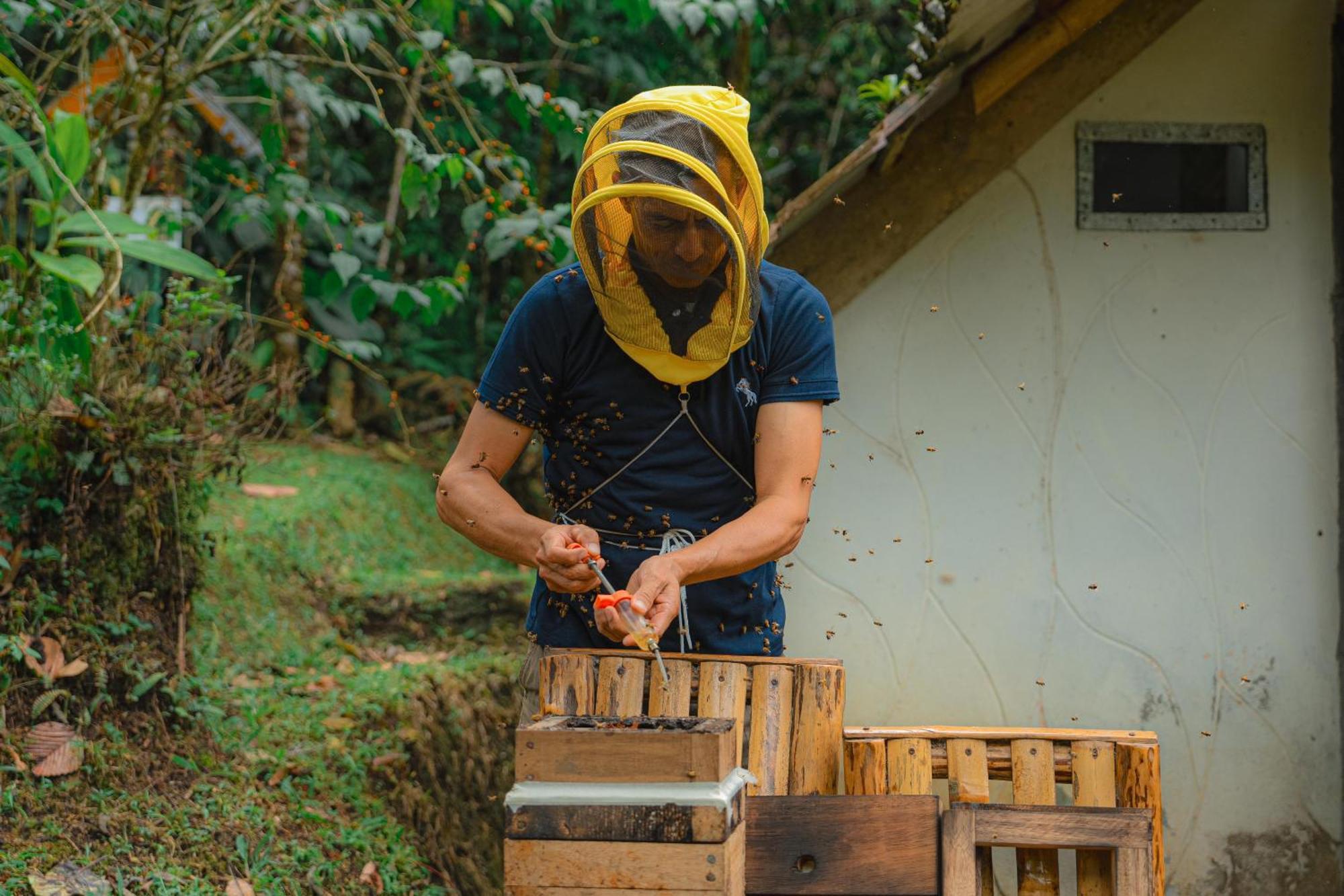 Finca Las Palmas Ecolodge Puyo Eksteriør billede